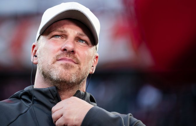 Lukas Kwasniok vom Fußball-Bundesligisten 1. FC Köln hat nach irritierenden Worten um Entschuldigung gebeten.<span class='image-autor'>Foto: picture alliance/dpa | Marius Becker</span>