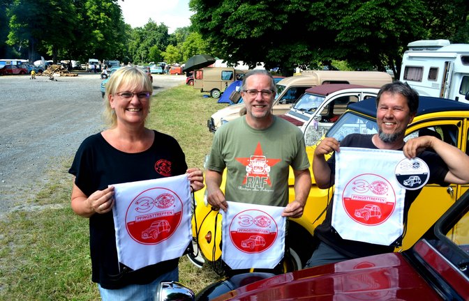 Das 30. Pfingsttreffen der „Endaglemmer“ fand traditionell auf dem Festplatz statt. <span class='image-autor'>Fotos: Stahlfeld</span>