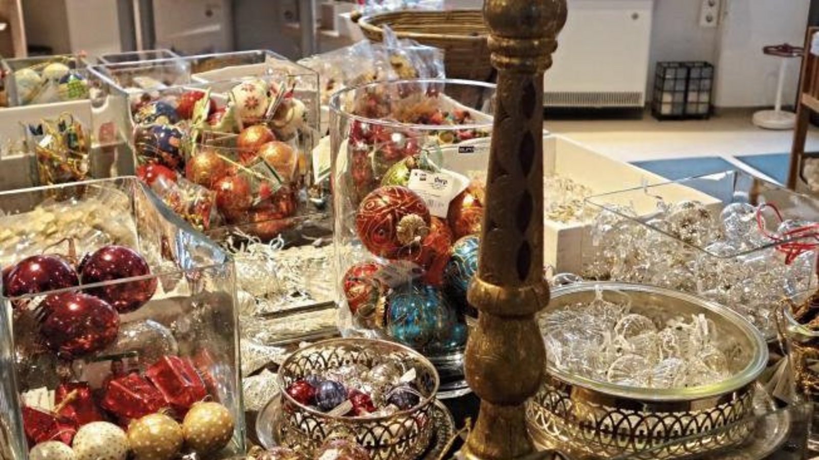 Es weihnachtet sehr – wie hier im Verkaufsraum des Weltladen-Vereins in Vaihingen. sr