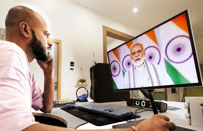 In Deutschland herrscht ein Fachkräftemangel. Ohne Hilfe aus dem Ausland wird es nicht gehen. Hoffnungen ruhen dabei  nun auf Indien.<span class='image-autor'>Foto: pa/Himanshu Sharma</span>