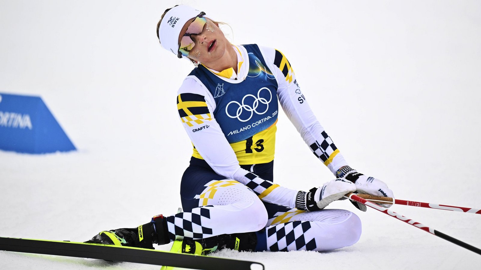 Das war nichts: Ebba Andersson.Foto: IMAGO/TT