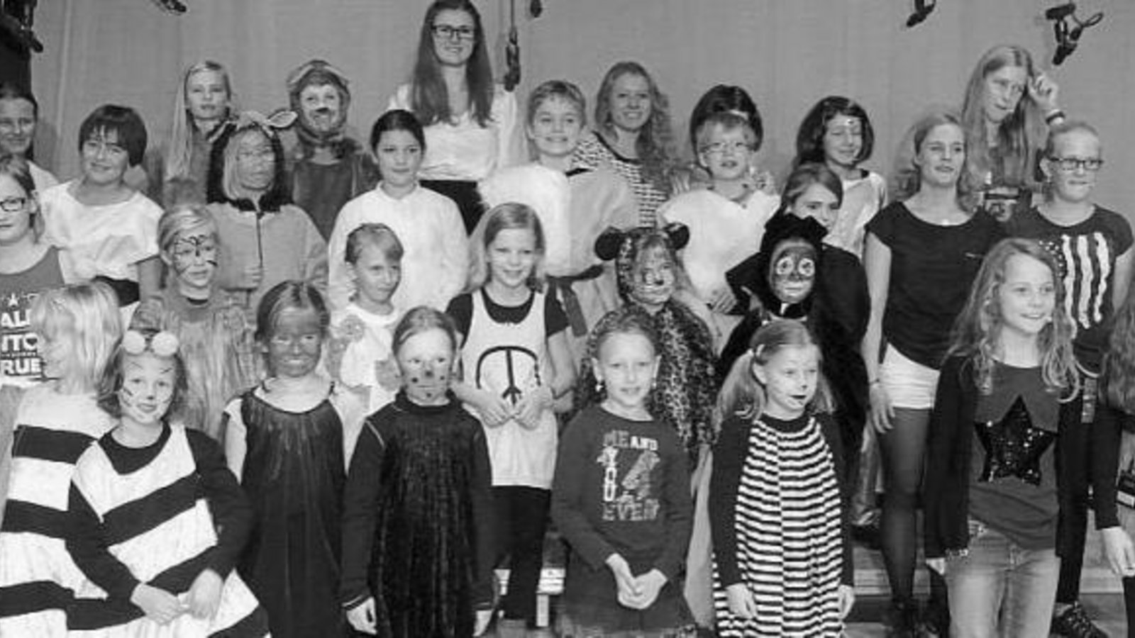 Der Kinder- und Jugendchor der Vulkania Oberriexingen bei den Proben für das Musical. Foto: p Der Kinder- und Jugendchor der Vulkania Oberriexingen bei den Proben für das Musical. Foto: p