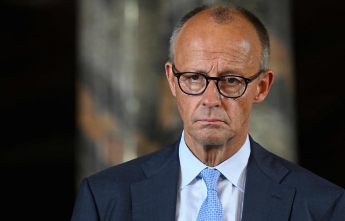Friedrich Merz (CDU) will auch bei einem Wahlsieg der Rechtspopulistin Marine Le Pen an einer vertieften deutsch-französischen Zusammenarbeit festhalten (Archivfoto).<span class='image-autor'>INA FASSBENDER/afp</span>
