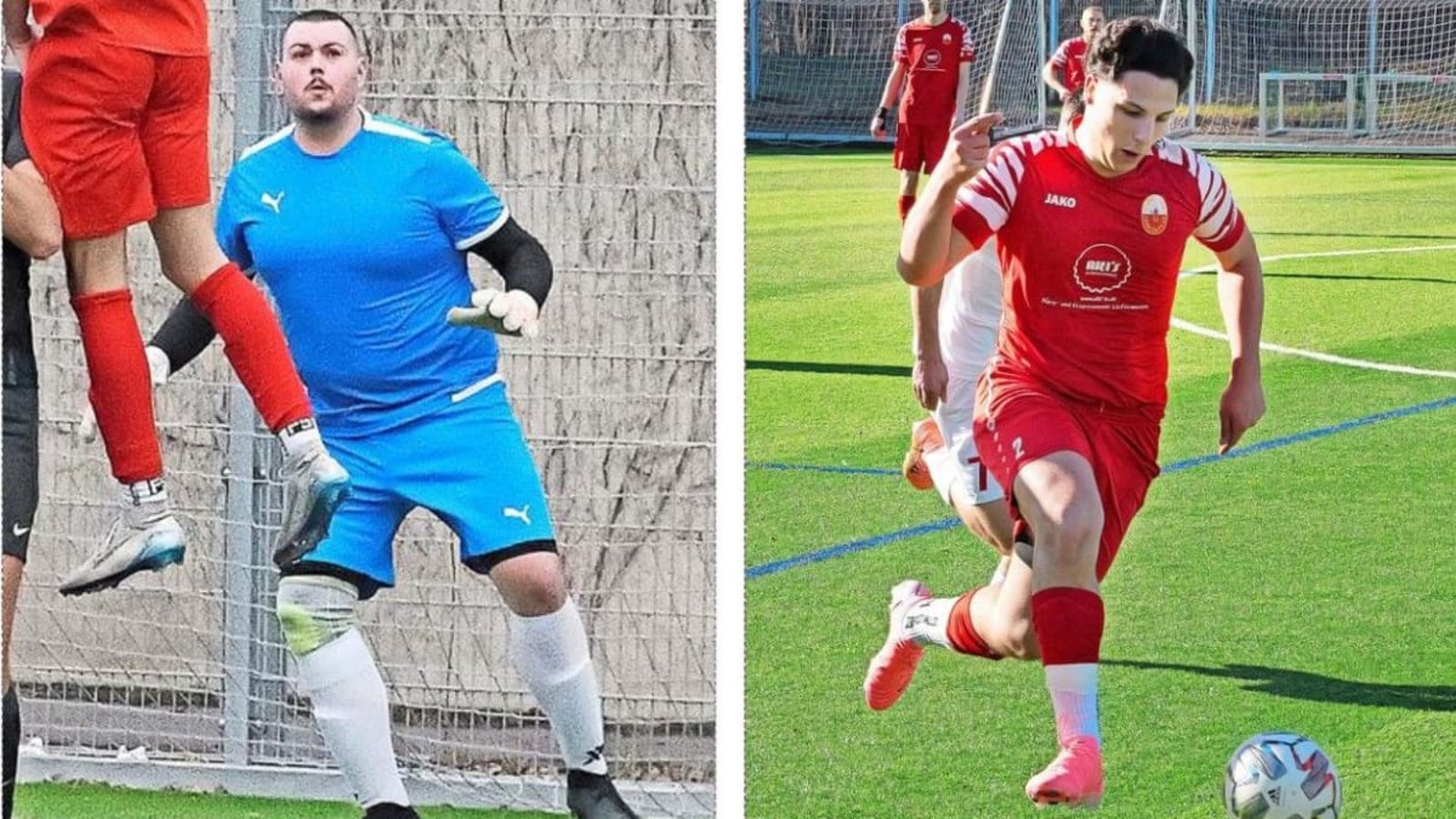 Für den Beograd-Keeper Stefan Trnic und den Cannstatter Alessio Manta ist die Hinrunde bereits beendet (von links).Archiv/Günter Bergmann Für den Beograd-Keeper Stefan Trnic und den Cannstatter Alessio Manta ist die Hinrunde bereits beendet (von links).Archiv/Günter Bergmann