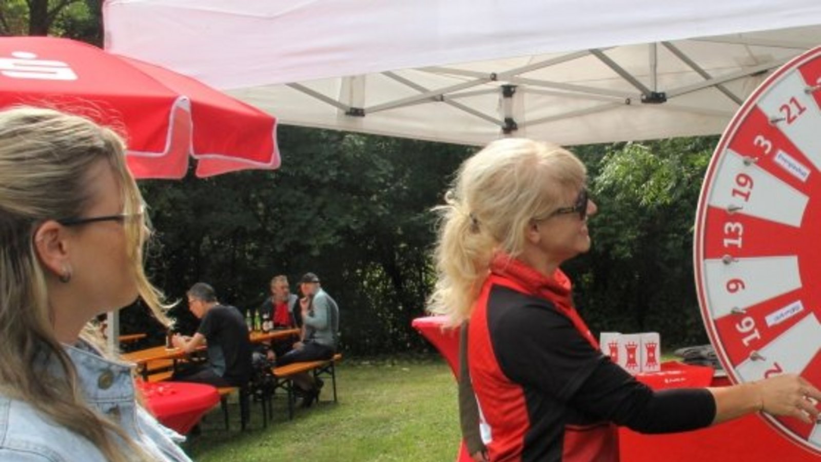 Drehmoment: am Glücksrad der KSK.