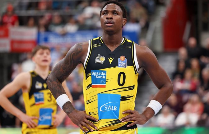 Enttäuschung bei Babacar Sane<span class='image-autor'>Foto: Baumann/Julia Rahn</span>
