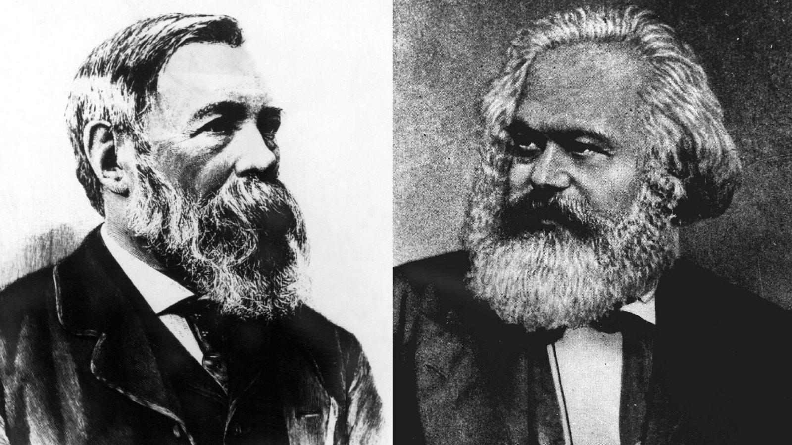 Seinen großen Durchbruch hat der 1883 gestorbene Marx nicht mehr erlebt. Band 2 und 3 des „Kapitals“ wurden erst nach seinem Tod von Friedrich Engels (links) herausgegeben.Foto: dpa