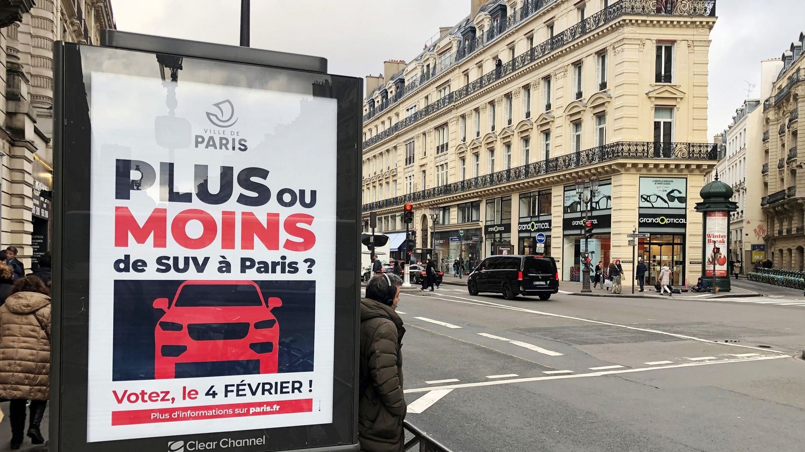 Mehr oder weniger SUV in Paris? Die Frage ist am Wochenende an der Wahlurne entschieden worden.Foto: dpa/Michael Evers Mehr oder weniger SUV in Paris? Die Frage ist am Wochenende an der Wahlurne entschieden worden.Foto: dpa/Michael Evers