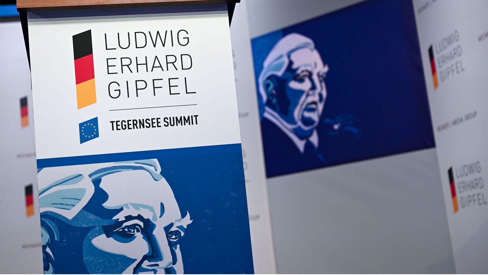 Der diesjährige Ludwig-Erhard-Gipfel geht   ohne große Polit-Prominenz über die Bühne.Foto: dpa/Sven Hoppe
