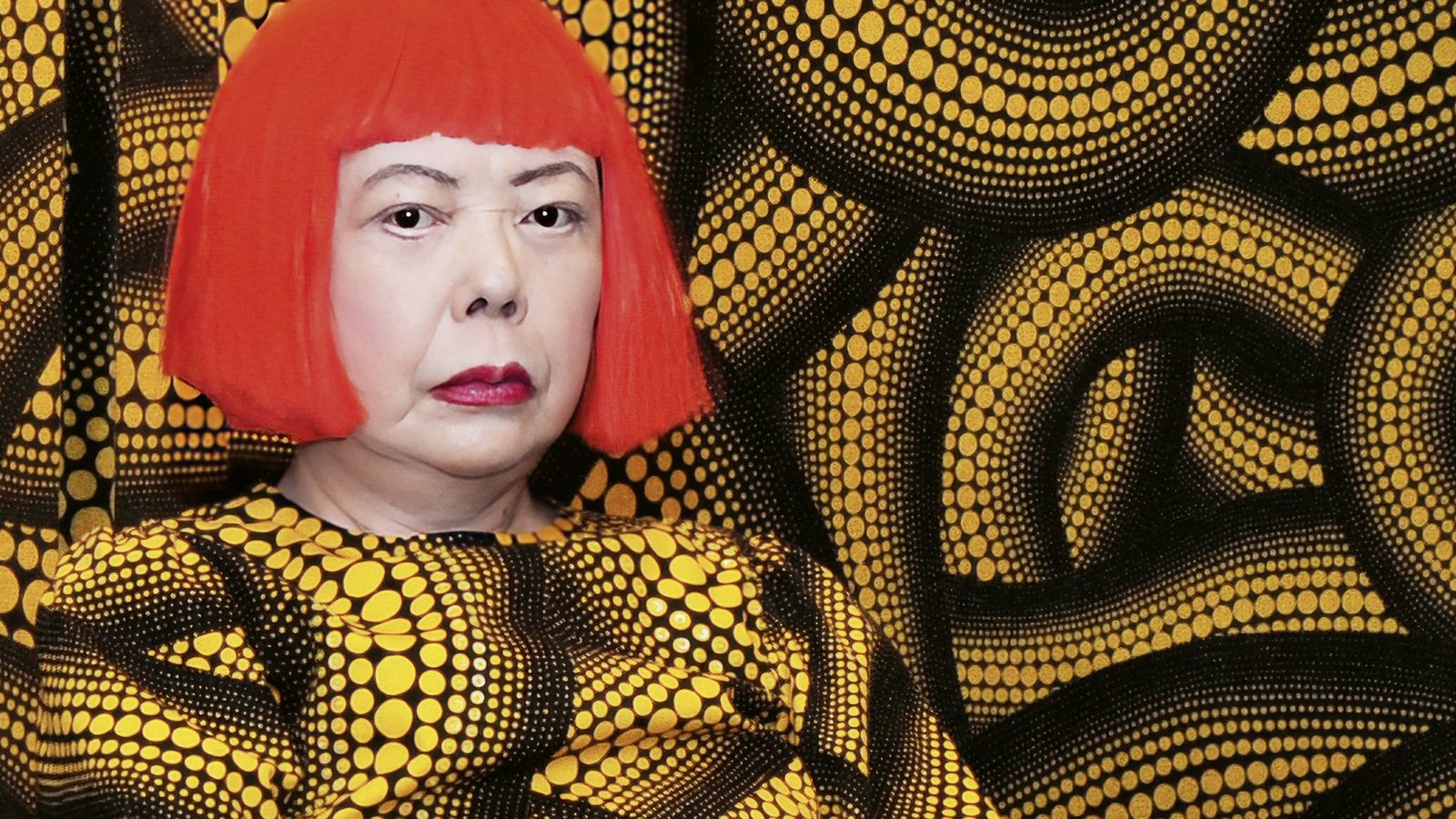 Yayoi Kusama als Teil ihres PunkteuniversumsFoto: Yayoi Kusama, Courtesy of Ota Fine Arts, Victoria Miro, David Zwirner Yayoi Kusama als Teil ihres PunkteuniversumsFoto: Yayoi Kusama, Courtesy of Ota Fine Arts, Victoria Miro, David Zwirner