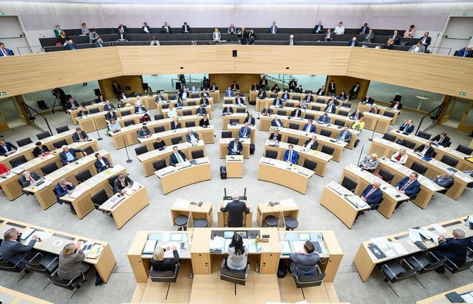 Am 12. Mai tritt der neue Landtag zum ersten Mal in dieser Legislaturperiode zusammen.<span class='image-autor'>Foto: dpa</span>