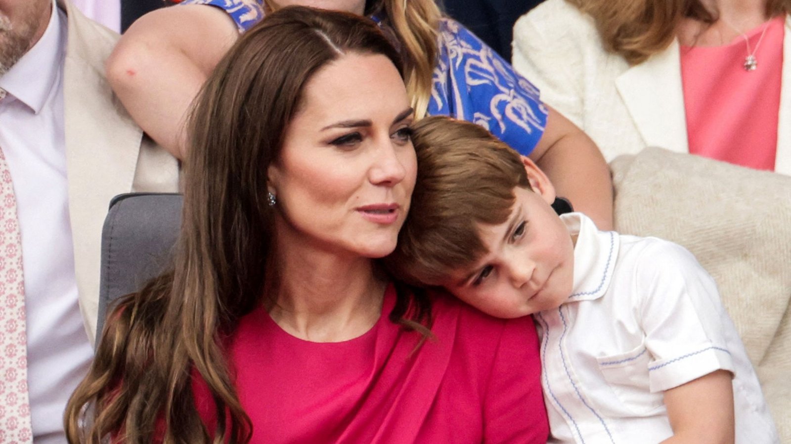Prinzessin Kate mit ihrem Jüngsten Prinz Louis im Jahr 2022.Foto: AFP/CHRIS JACKSON