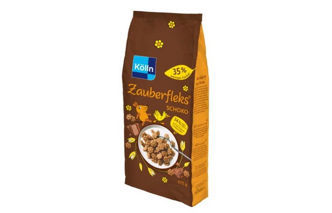 „Kölln Zauberfleks Schoko“ in der 375-Gramm-Packung<span class='image-autor'>Kölln</span>