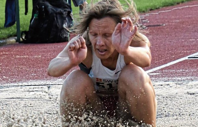 Auch für die Vaihinger Leichtathleten ist die Saison in vollem Gange. Anja Tognotti sprang in Heidelberg 4,68 Meter weit und 1,44 Meter hoch. Foto: Archiv/Küppers