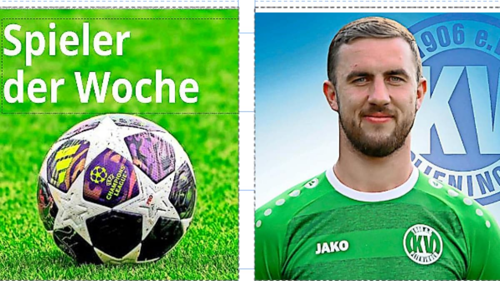 Florian Horn vom KV Plieningen ist der Spieler der Woche.privat Florian Horn vom KV Plieningen ist der Spieler der Woche.privat