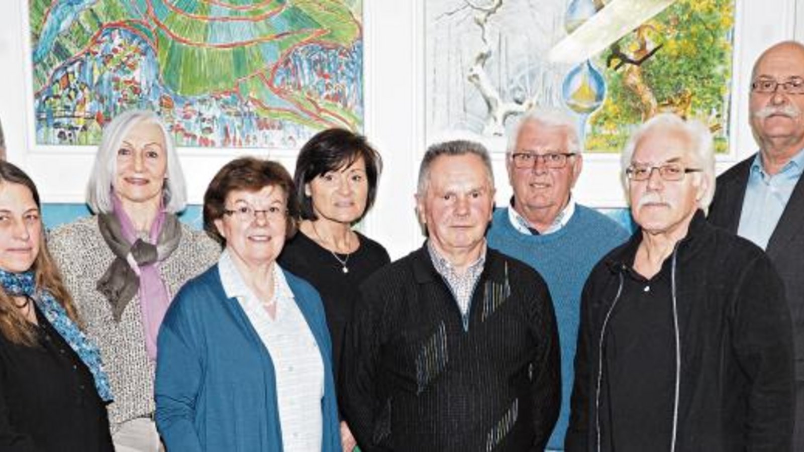 Die Vorstandschaft des Vereins Unser Dorf 2005. Foto: Lorch Die Vorstandschaft des Vereins Unser Dorf 2005. Foto: Lorch