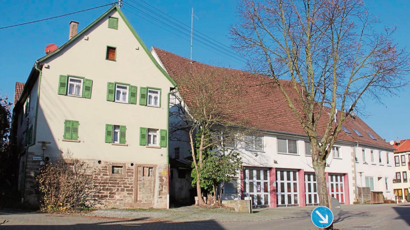 Die Gemeinde Sersheim möchte das Feuerwehrareal neugestalten und startet dafür einen städtebaulichen Ideenwettbewerb.  Fotos: Elsässer