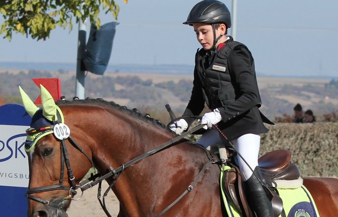 Nico Haller vom gastgebenden Verein hat in Nussdorf zwar keine der Prüfungen gewonnen, aber mehrere gute Ergebnisse geholt. <span class='image-autor'>Foto: privat</span>
