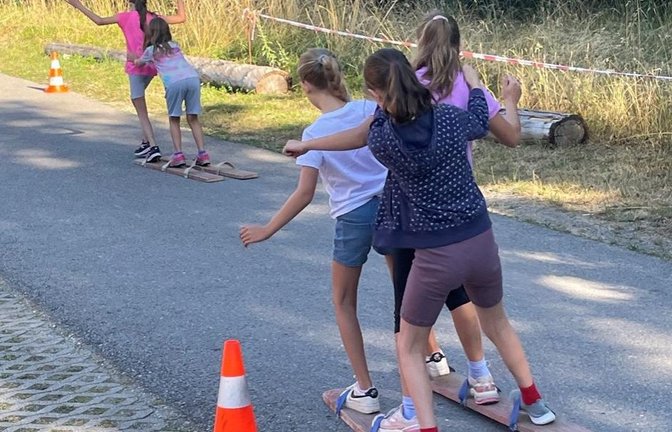 Auch um Spaß und Gemeinschaftsgefühl geht es beim Sporttag. Foto: p