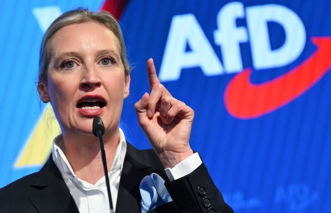 Da die Union nicht mit den Linken spricht, kommt der von Alice Weidel geführten AfD-Fraktion eine Schlüsselrolle zu.<span class='image-autor'>Foto: SOEREN STACHE/AFP</span>