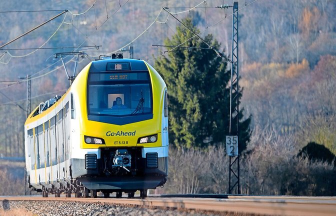 Go-Ahead muss an den Wochenenden den Takt auf der Strecke zwischen Stuttgart und Ulm ausdünnen. Go-Ahead muss an den Wochenende den Takt auf der Strecke zwischen Stuttgart und Ulm ausdünnen.<span class='image-autor'>Foto: dpa/Sebastian Gollnow</span>