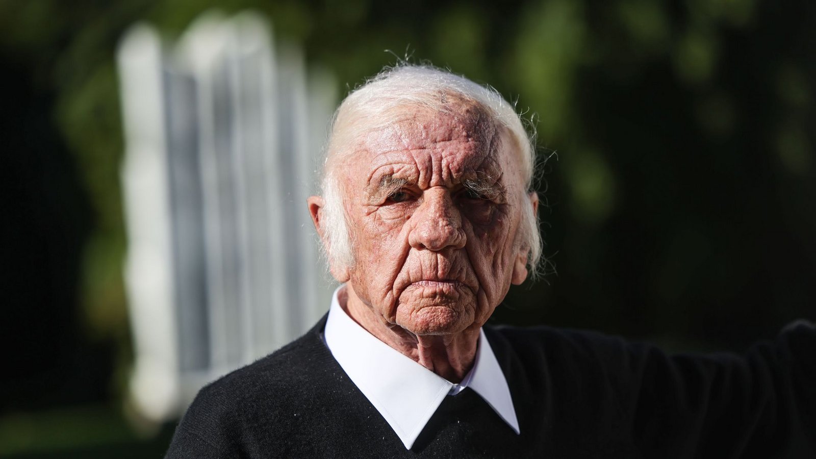 ZERO-Künstler Heinz Mack sieht seine Kunst auch als Opposition gegen eine "hässliche Welt".Foto: Oliver Berg/dpa