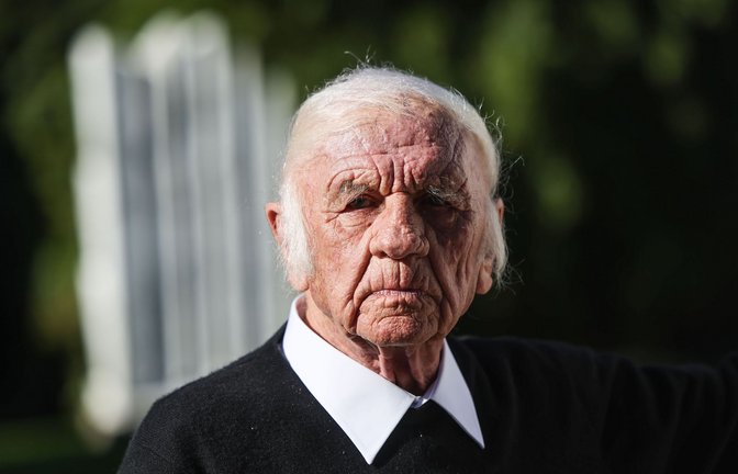 ZERO-Künstler Heinz Mack sieht seine Kunst auch als Opposition gegen eine "hässliche Welt".<span class='image-autor'>Foto: Oliver Berg/dpa</span>