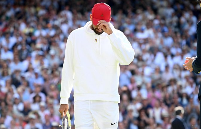 Nick Kyrgios unterlag Novak Djokovic in Wimbledon.<span class='image-autor'>Foto: WITTERS/PierreLahalle</span>