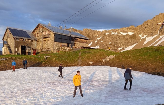 Die Fiderepasshütte ist ein beliebter Anlaufpunkt im Oberallgäu.<span class='image-autor'>Foto: Hans Jörg Wangner</span>