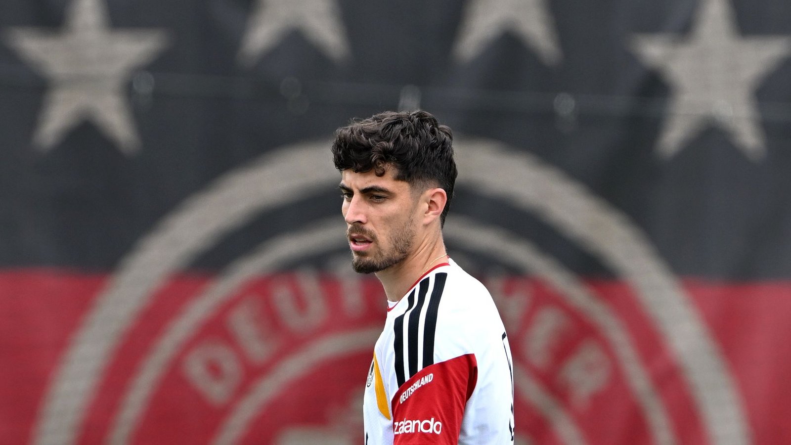 Kai Havertz ist auf dem Platz lieber ein Mann der Taten als der großen Worte.Foto: Federico Gambarini/dpa Kai Havertz ist auf dem Platz lieber ein Mann der Taten als der großen Worte.Foto: Federico Gambarini/dpa