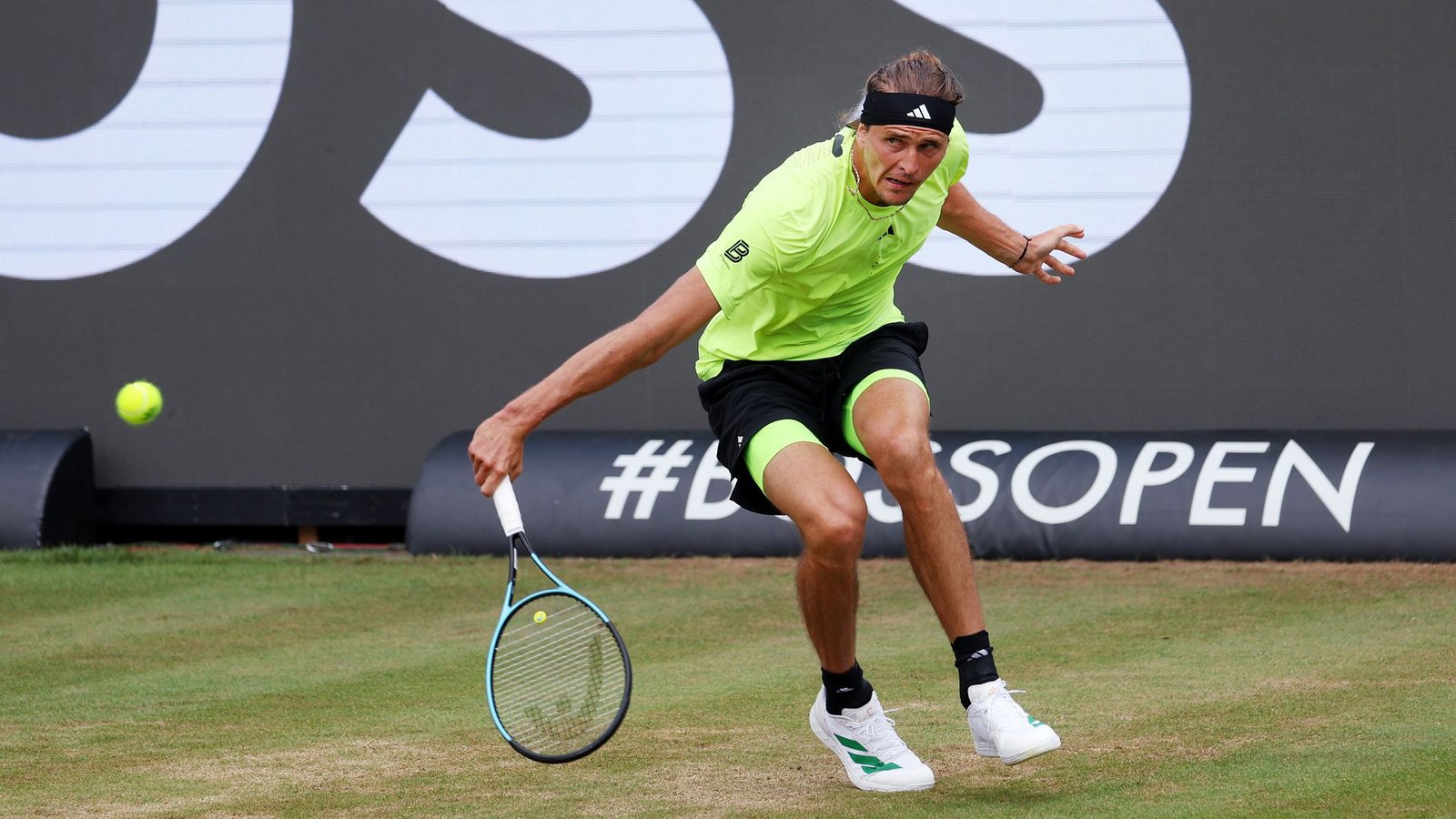 Alexander Zverev stand im Jahr 2025 im Finale der Boss Open.Foto: Pressefoto Baumann
