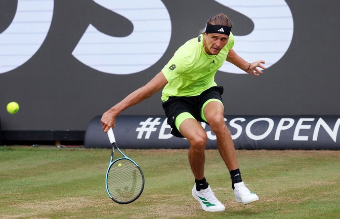 Alexander Zverev stand im Jahr 2025 im Finale der Boss Open.<span class='image-autor'>Foto: Pressefoto Baumann</span>