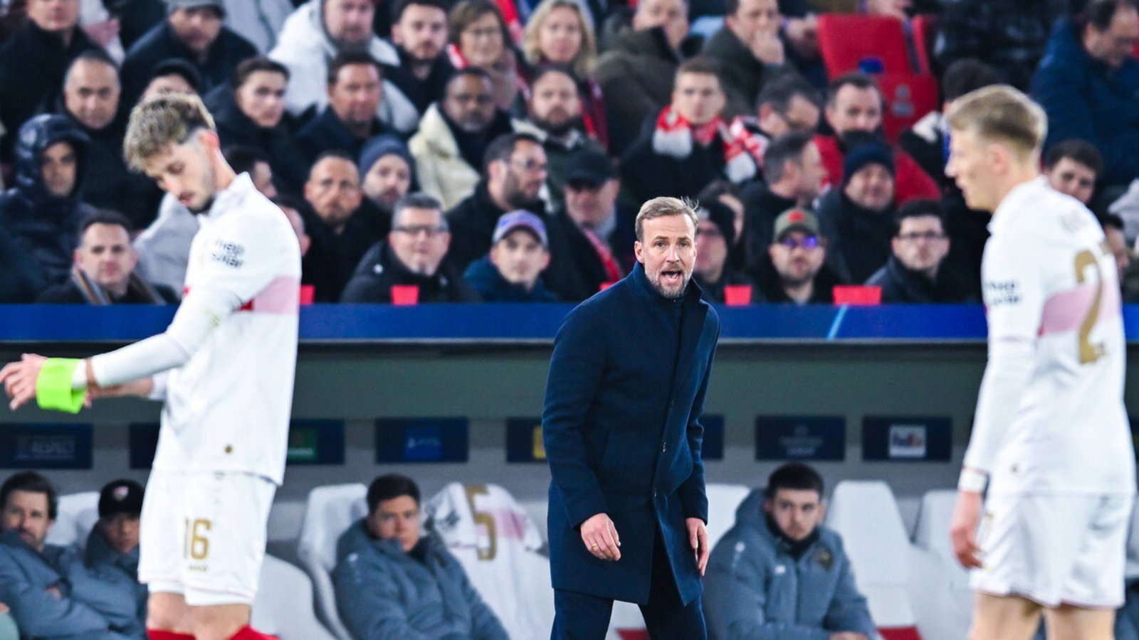 Beim bis dato letzten Königsklassen-Auftritt unterlag der VfB dem Team von Paris Saint-Germain in Stuttgart mit 1:4.Foto: imago/Silas Schueller Beim bis dato letzten Königsklassen-Auftritt unterlag der VfB dem Team von Paris Saint-Germain in Stuttgart mit 1:4.Foto: imago/Silas Schueller