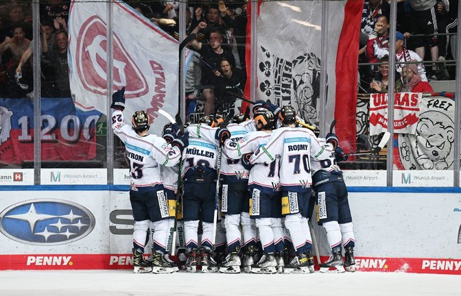 Die Eisbären konnten die Finalserie gegen Red Bull München ausgleichen.<span class='image-autor'>Foto: Angelika Warmuth/dpa</span>
