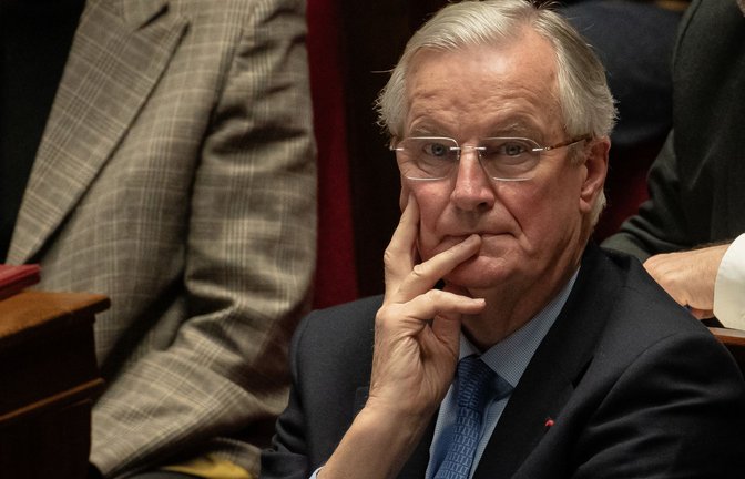 Ratlosigkeit in Paris. Frankreichs Premierminister Michel Barnier wurde durch ein Misstrauensvotum gestürzt, das ist auch eine sehr schlechte Nachricht für Europa.<span class='image-autor'>Foto: dpa/Aurelien Morissard</span>
