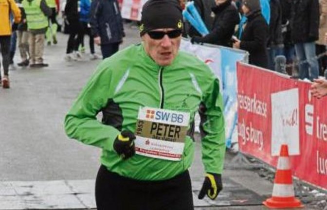 Peter Bäuchle ist ein Dauergast beim Bietigheimer Silvesterlauf. Er hat noch keinen Wettbewerb verpasst. Foto: Nachreiner