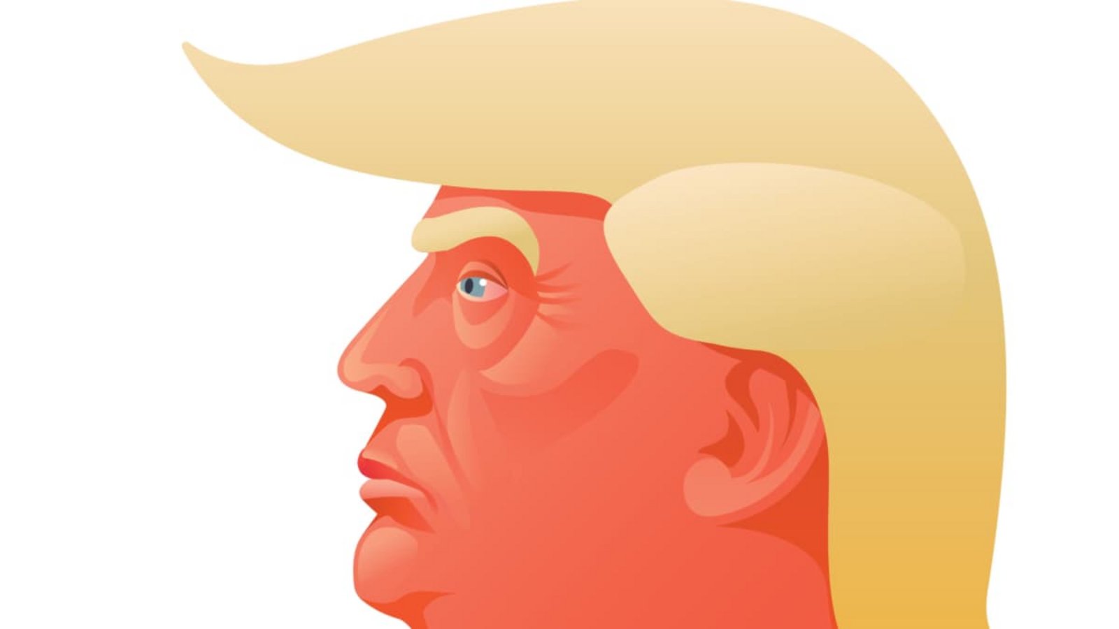 Kennen Sie diesen Haarschnitt? Ja klar, es ist die berühmte curry-orangefarbene Tolle von US-Präsident Donald Trump.Imago/Dreamstime Kennen Sie diesen Haarschnitt? Ja klar, es ist die berühmte curry-orangefarbene Tolle von US-Präsident Donald Trump.Imago/Dreamstime