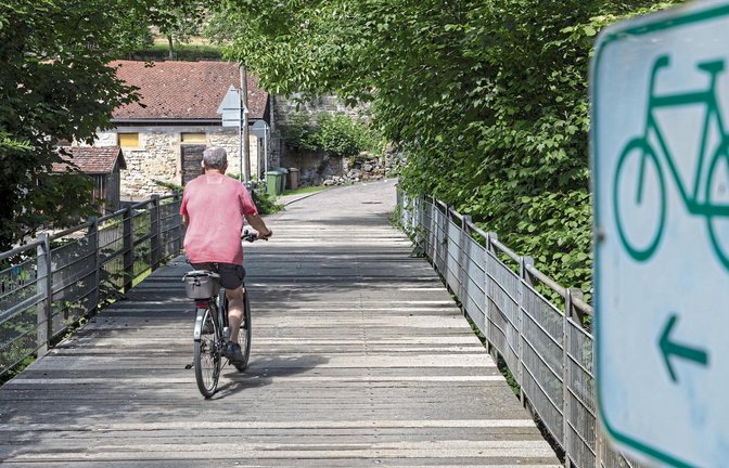 Wenn alles glatt läuft, soll der durchgängige Metterradweg von Diefenbach bis Bietigheim-Bissingen bereits 2023 eröffnet werden. Dafür sollten sich alle Anrainerkommunen einbringen. Foto: hp