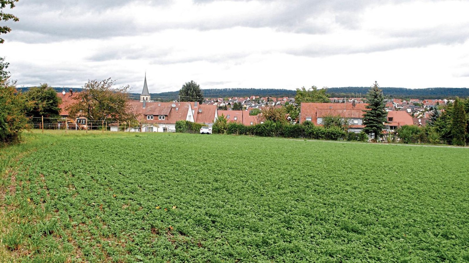Das Baugebiet in der Lerchenstraße in Illingen nimmt zumindest planerisch allmählich Form an. Foto: Stahlfeld Das Baugebiet in der Lerchenstraße in Illingen nimmt zumindest planerisch allmählich Form an. Foto: Stahlfeld
