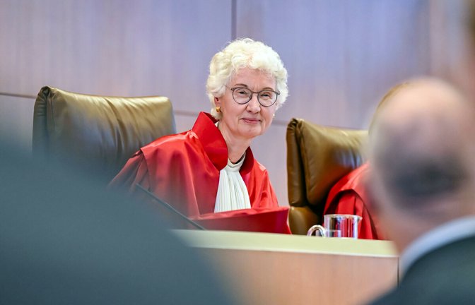 Senatsvorsitzende Doris König in Karlsruhe<span class='image-autor'>Foto: dpa/Uli Deck</span>