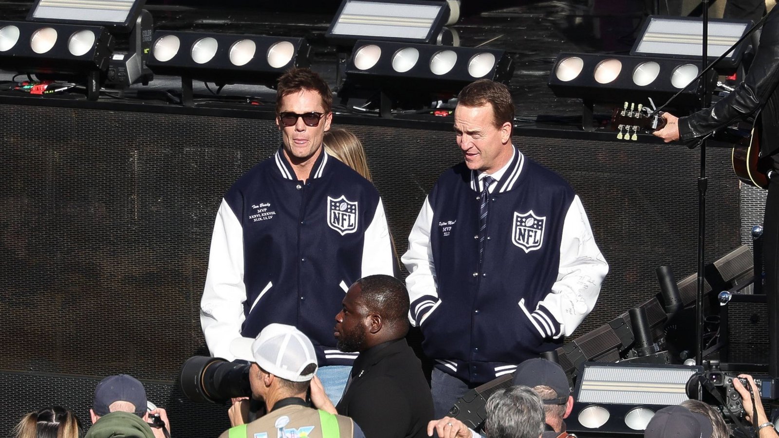 NFL-Legenden: Tom Brady (links) und Peyton ManningFoto: IMAGO/kolbert-press
