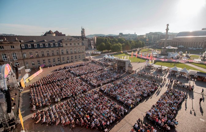 Das SWR-Sommerfestival auf dem Schlossplatz findet künftig nur noch alle zwei Jahre statt.<span class='image-autor'>Foto: SWR/Markus Palmer</span>