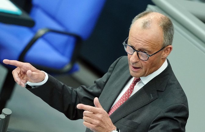 Seine Regierung macht hohe Schulden: Kanzler Friedrich Merz (CDU).<span class='image-autor'>Foto: Kay Nietfeld/dpa</span>