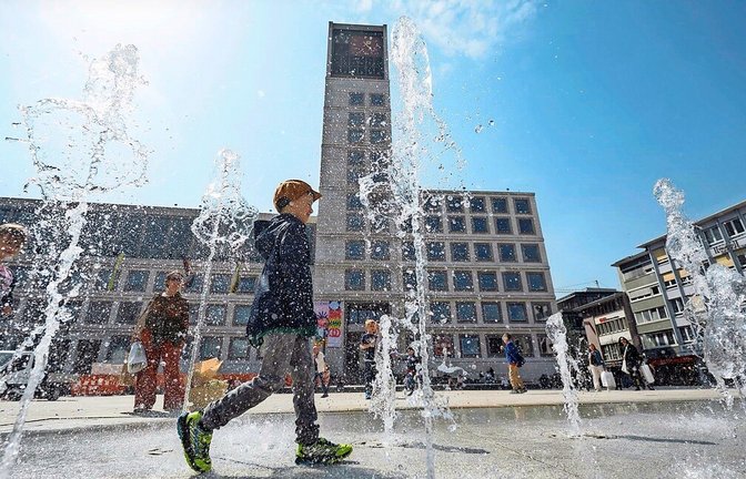 Stuttgarter Rathaus: Bei der Digitalisierung der Verwaltung erzielte die Landeshauptstadt die größten Fortschritte.<span class='image-autor'>Foto: dpa/Marijan Murat</span>
