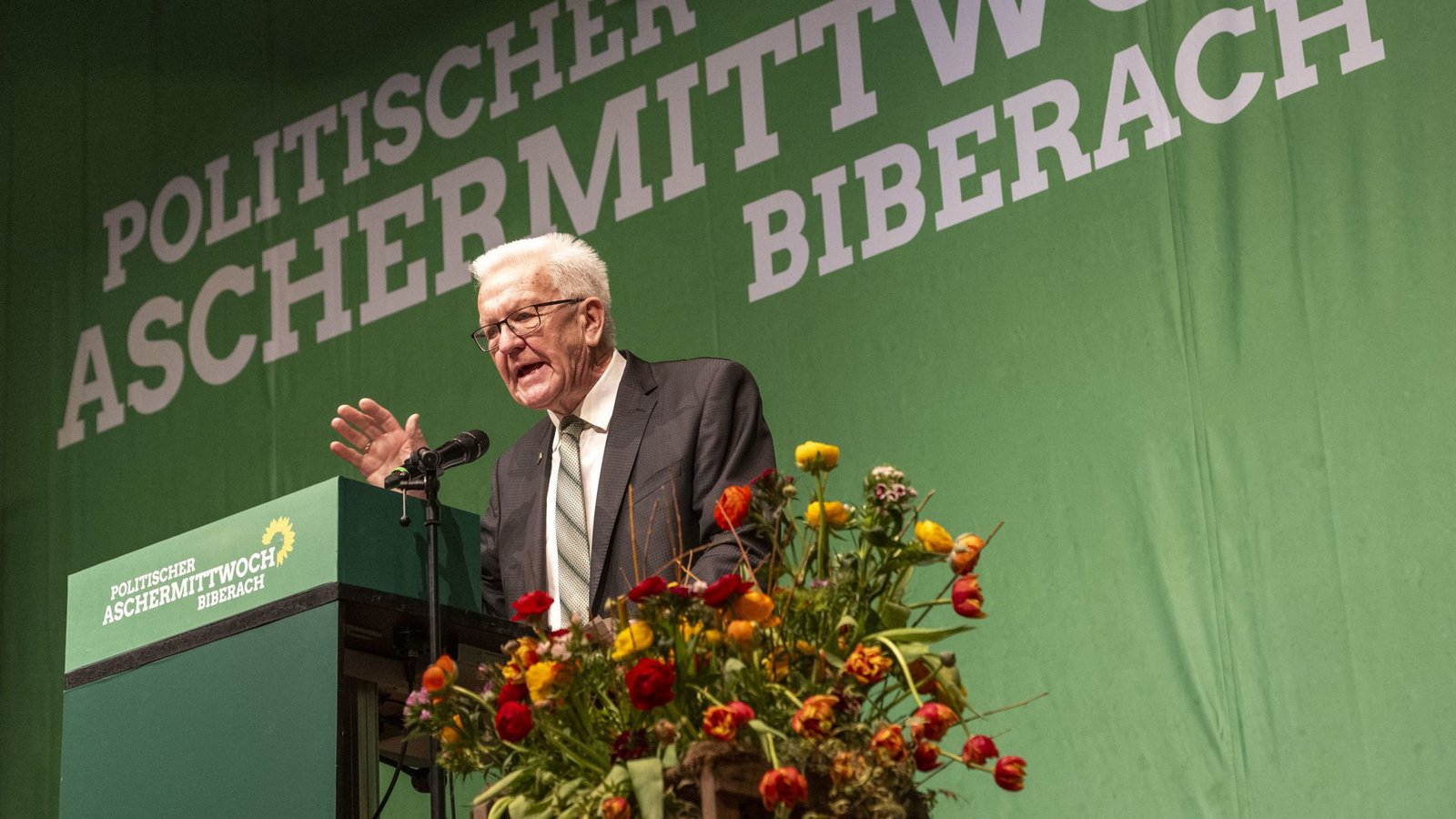 Der politische Aschermittwoch der Grünen war wegen Ausschreitungen abgesagt worden (Archivfoto).Foto: dpa/Stefan Puchner Der politische Aschermittwoch der Grünen war wegen Ausschreitungen abgesagt worden (Archivfoto).Foto: dpa/Stefan Puchner