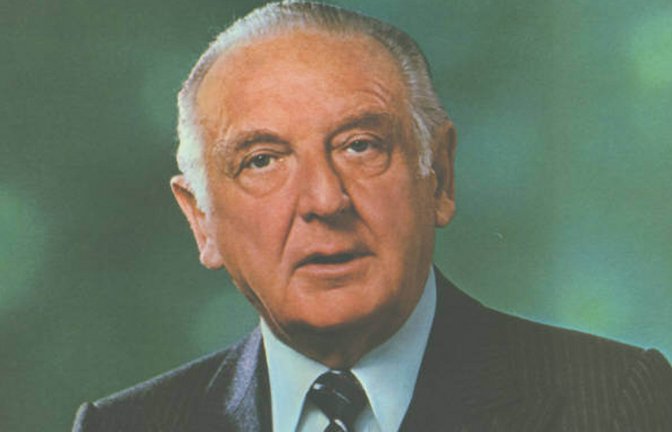 Institutsgründer Prof. Dr.-Ing. Eduard Pestel (CDU).<span class='image-autor'>Foto: Konrad-Adenauer-Stiftung</span>