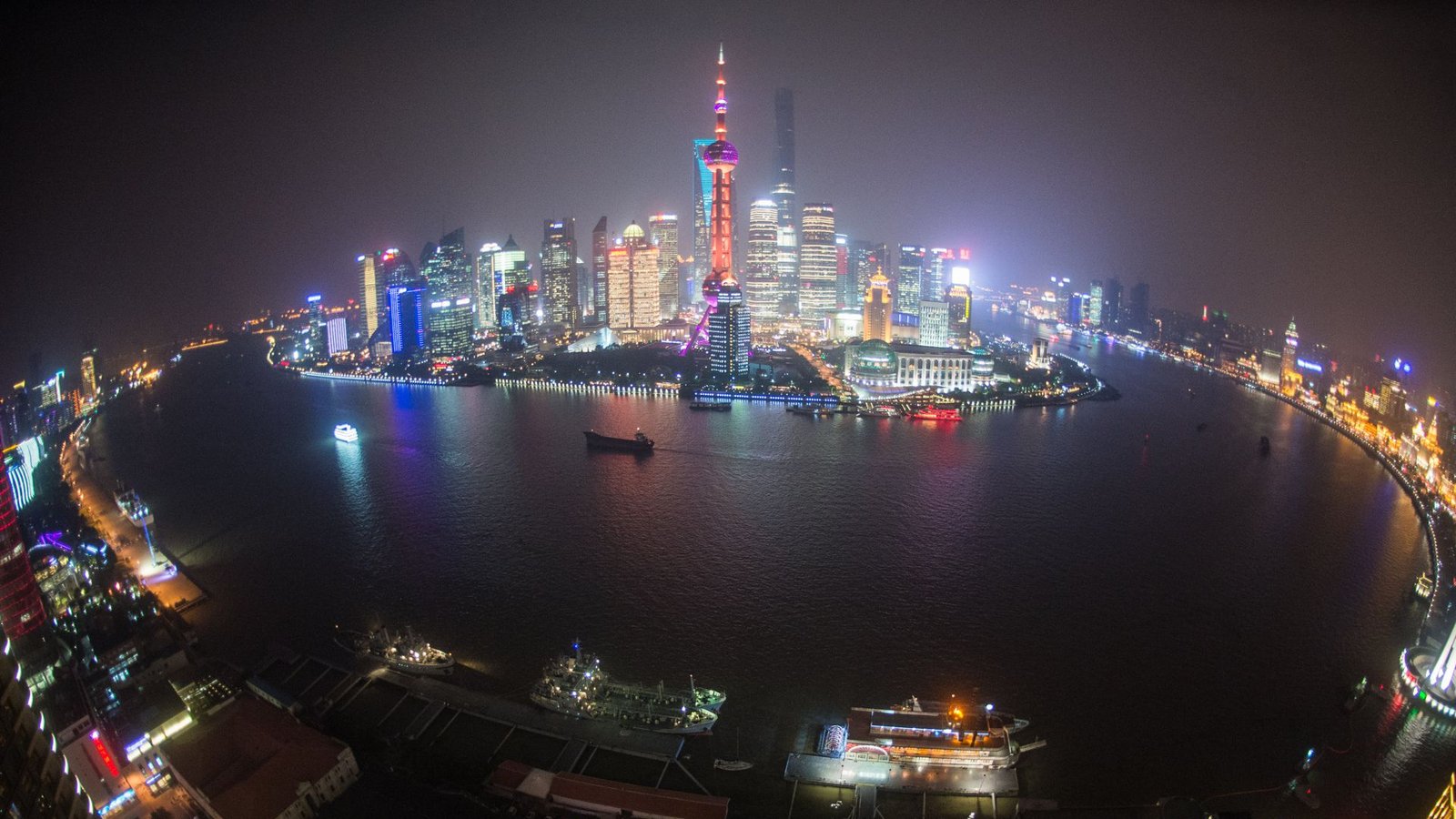 Skyline von Shanghai: Wurden die Daten von der nationalen Polizeibehörde mit Sitz in Shanghai geklaut?Foto: dpa/Ole Spata