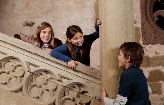 Kinder im Kloster.  <span class='image-autor'>Foto: SSG</span>