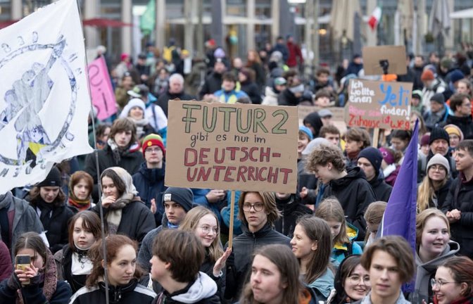 Entsteht nach den Fridays for Future eine neue Protestbewegung junger Menschen?<span class='image-autor'>Sebastian Kahnert/dpa</span>