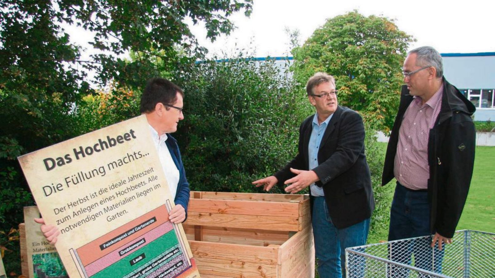 Bei der Gartenlust in Hochdorf gibt’s Tipps für die Komposterwahl. Bei der Gartenlust in Hochdorf gibt’s Tipps für die Komposterwahl.